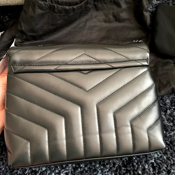 Saint Laurent Monogram Loulou small shoulder crossbody bag - Picture 7 of 10